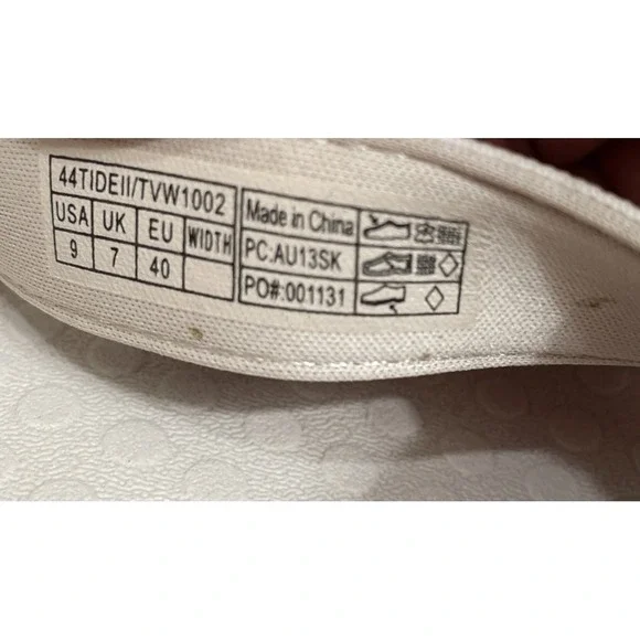 Vionic Tide ll White Orthaheel Flip Flop Sandals Women's Size 9 - Picture 6 of 7